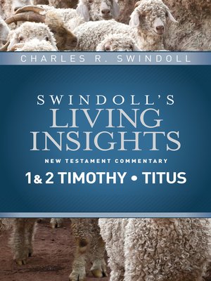 cover image of Insights on 1 & 2 Timothy, Titus